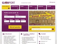 Tablet Screenshot of globport.com